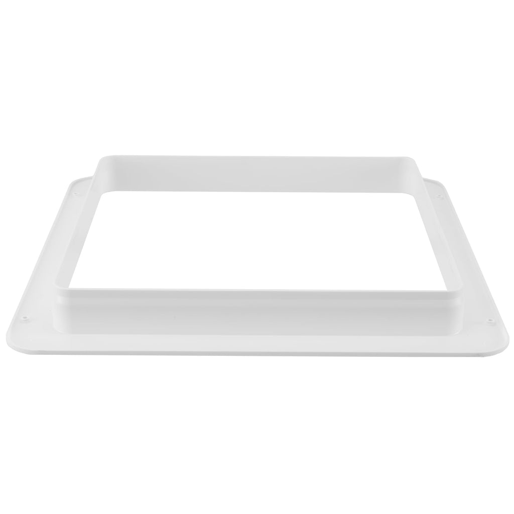 White 13" x 13" RV Vent Garnish Ring D31556