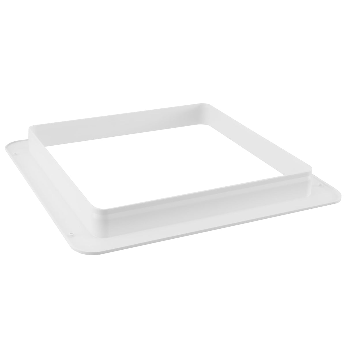 White 13" x 13" RV Vent Garnish Ring D31556