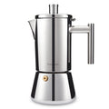 Stainless Steel Stovetop Espresso Maker 12 Cup 17.5 oz Moka Pot R188802