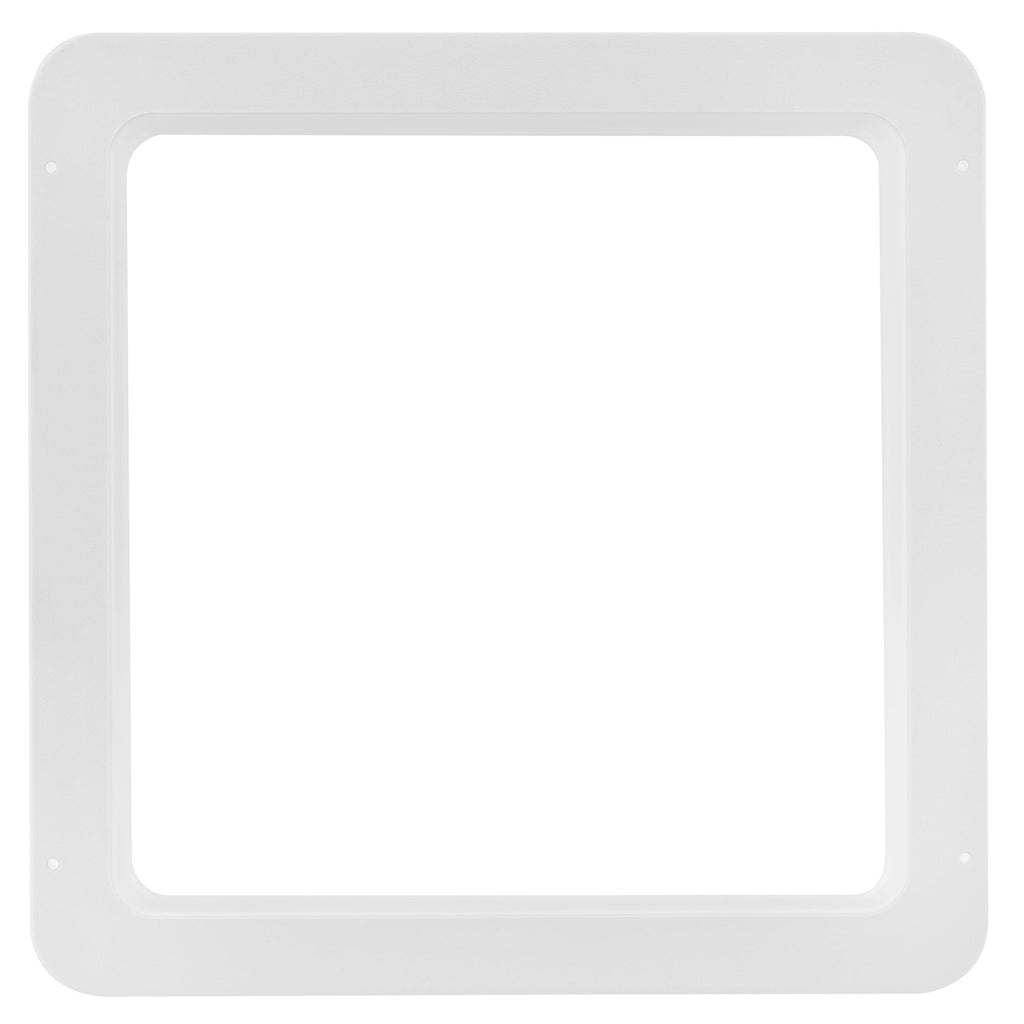 White 13" x 13" RV Vent Garnish Ring D31556