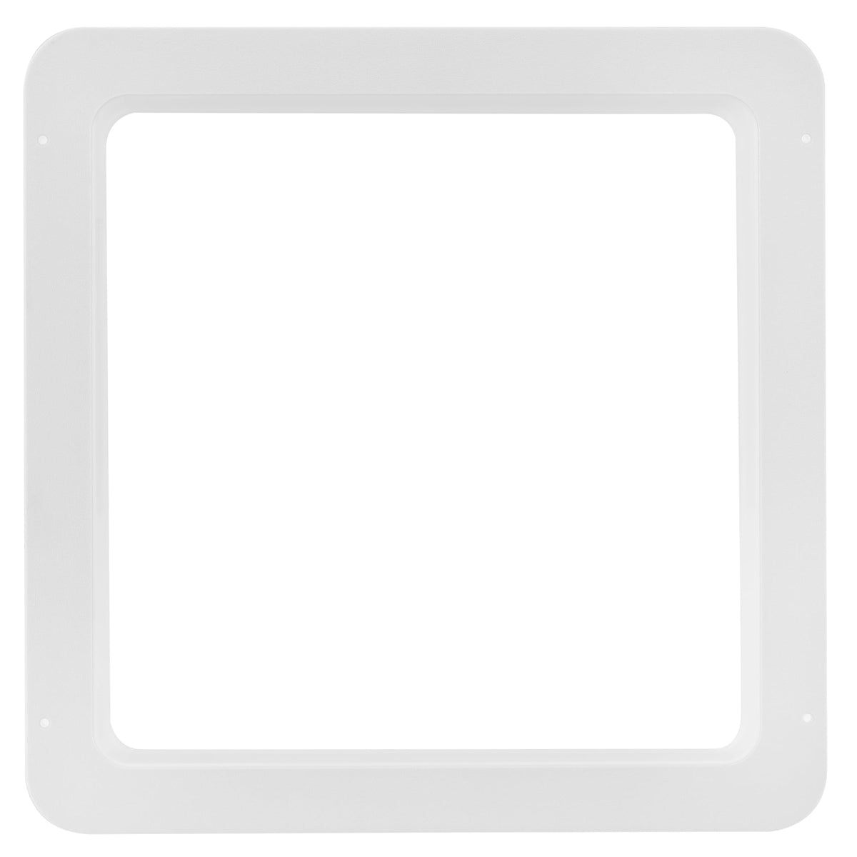 White 13" x 13" RV Vent Garnish Ring D31556