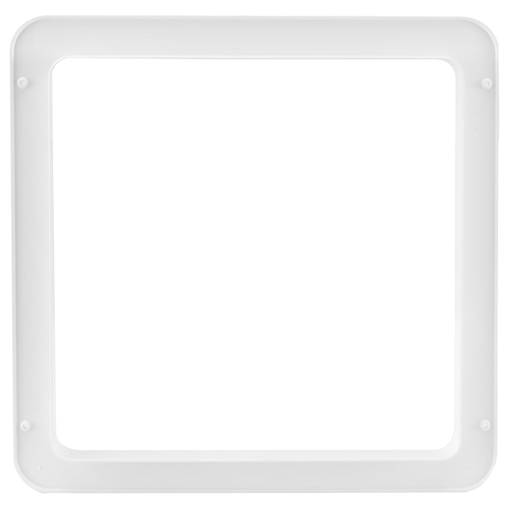 White 13" x 13" RV Vent Garnish Ring D31556