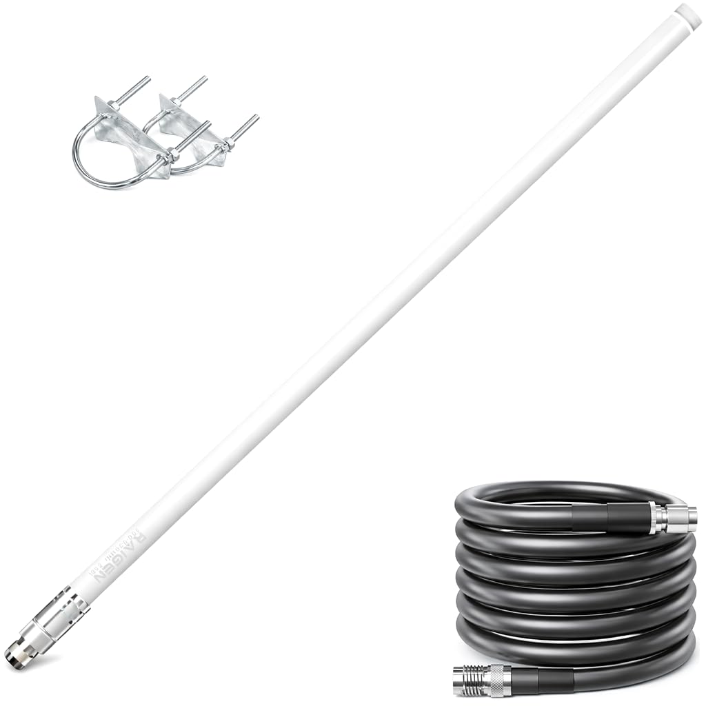 8 dBi LoRa 915 MHz Outdoor Omni-Directional Antenna with 5ft Cable V530