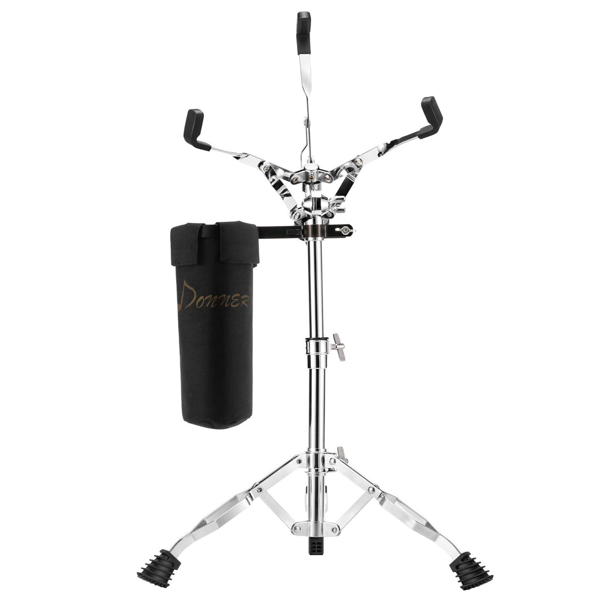 Adjustable Double Braced Snare Drum Stand with Drumstick Holder O714