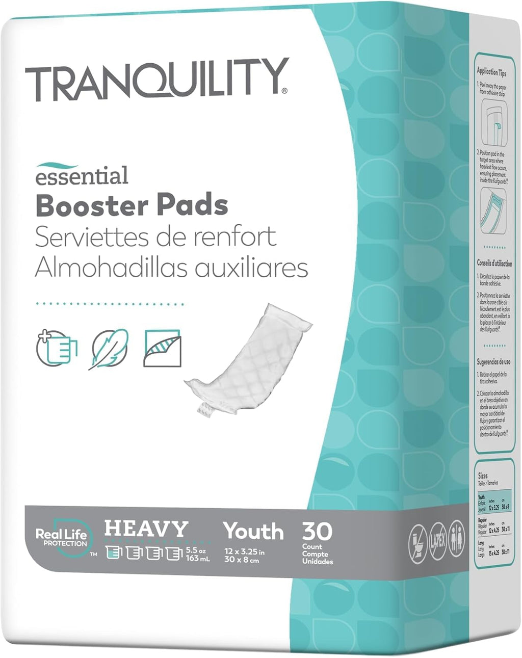 Youth Heavy 30 Ct Booster Pads Z48813