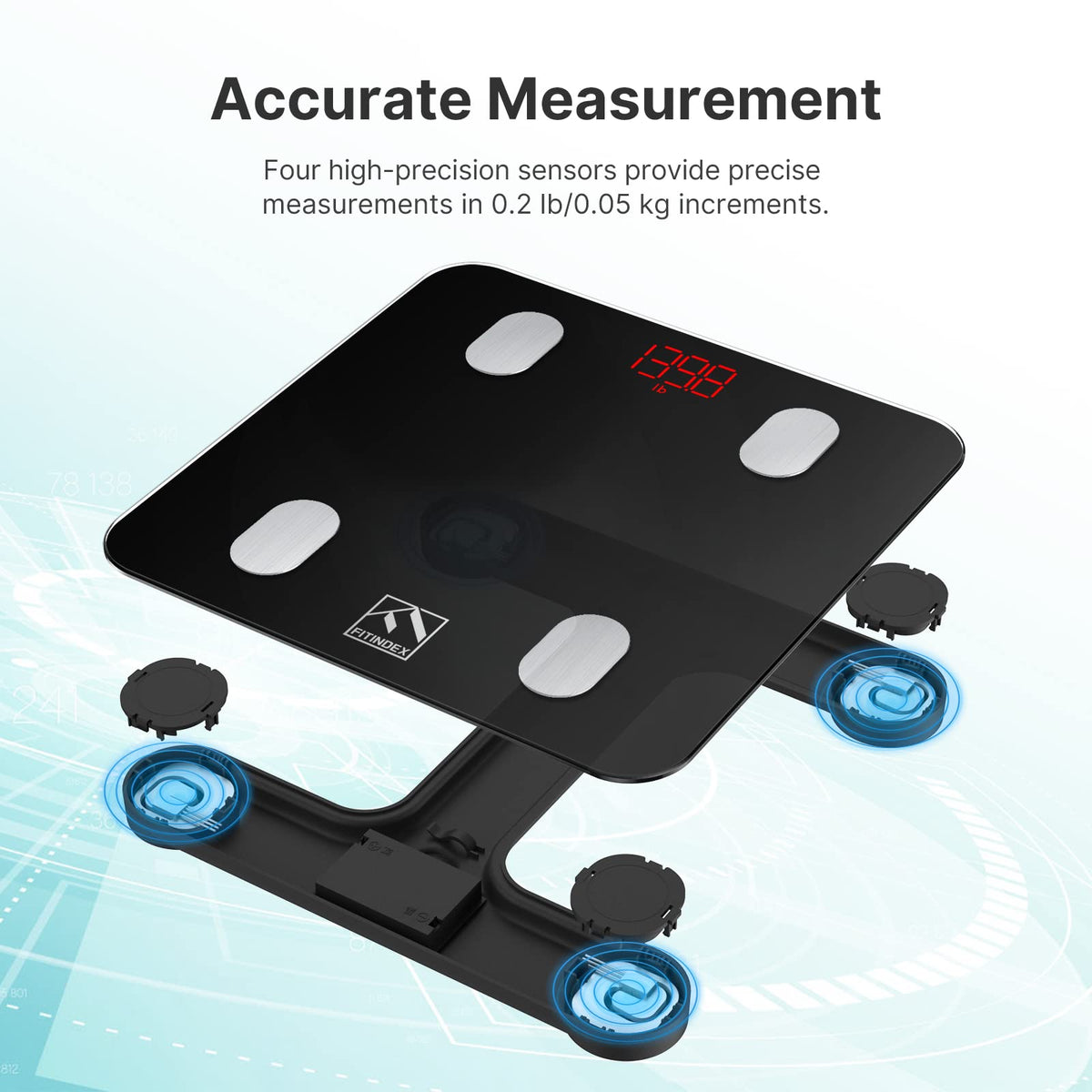 Digital Scale and Body Tape Measure H2033