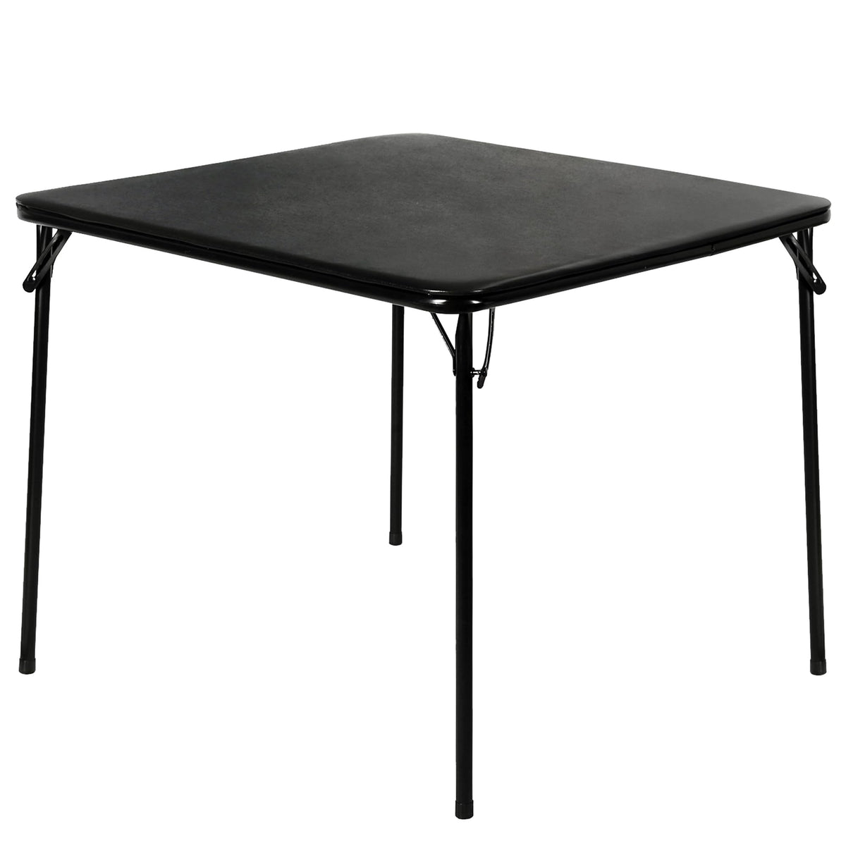 34'' Black Folding Card Table S7037