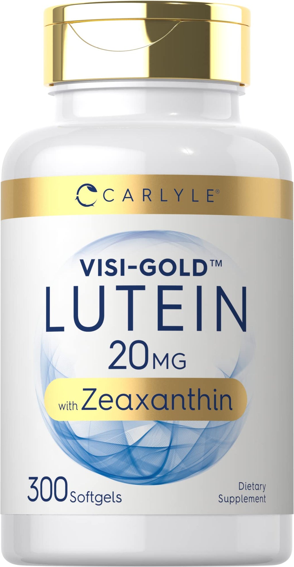Lutein and Zeaxanthin 20mg 300 Softgels N382