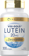 Lutein and Zeaxanthin 20mg 300 Softgels N382