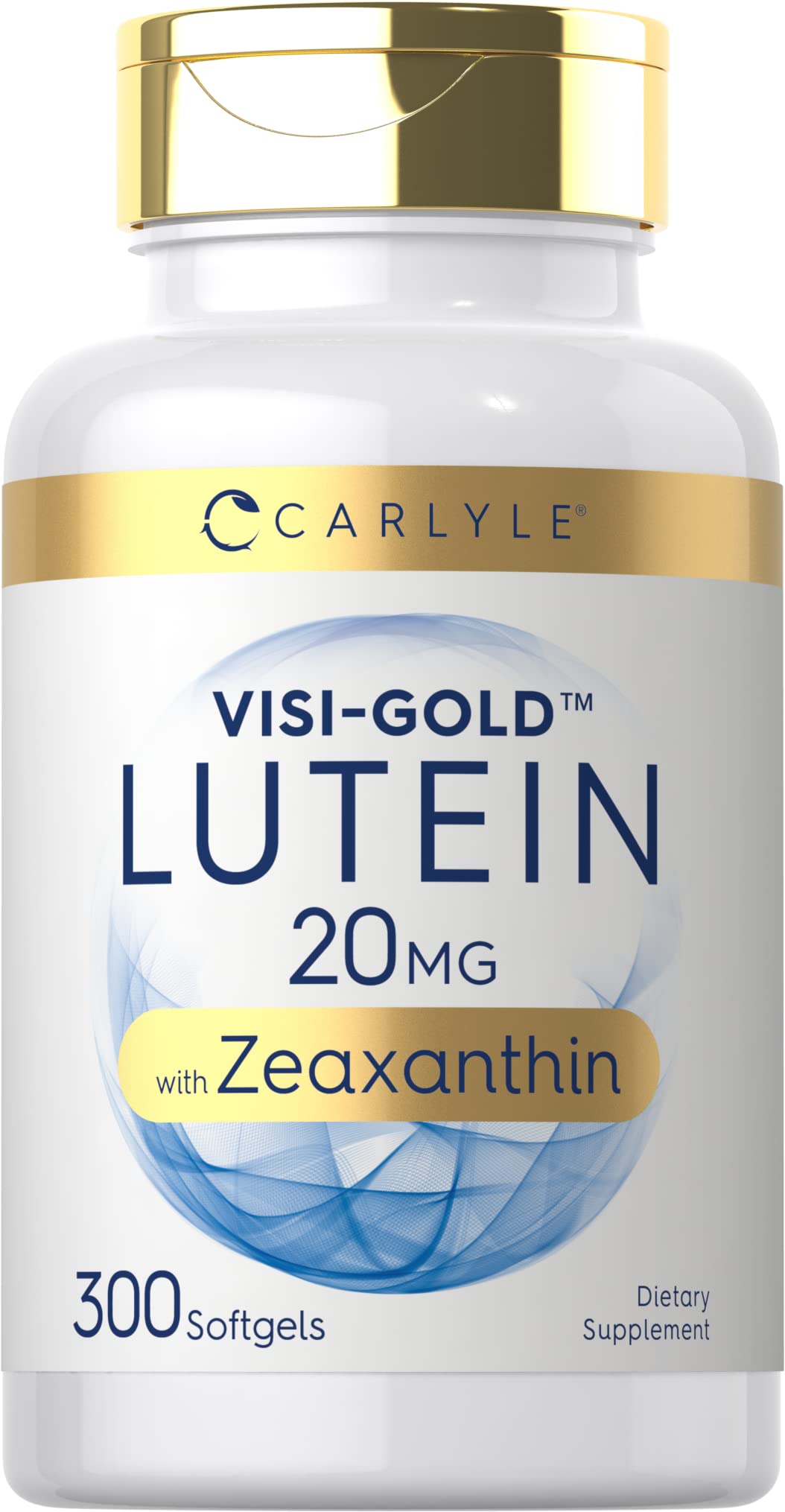 Lutein and Zeaxanthin 20mg 300 Softgels N382