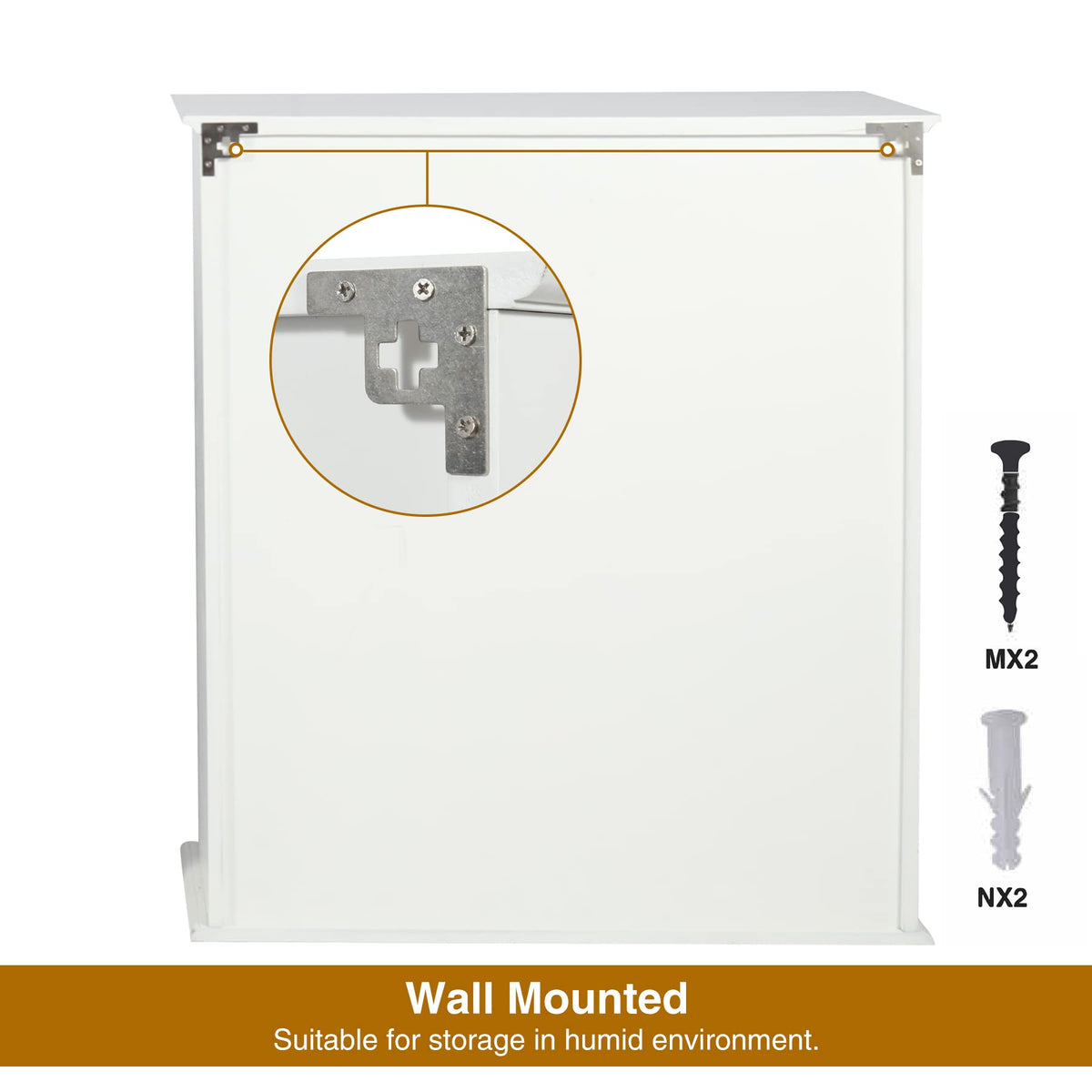 Bathroom Cabinet Wall Mounted F548905