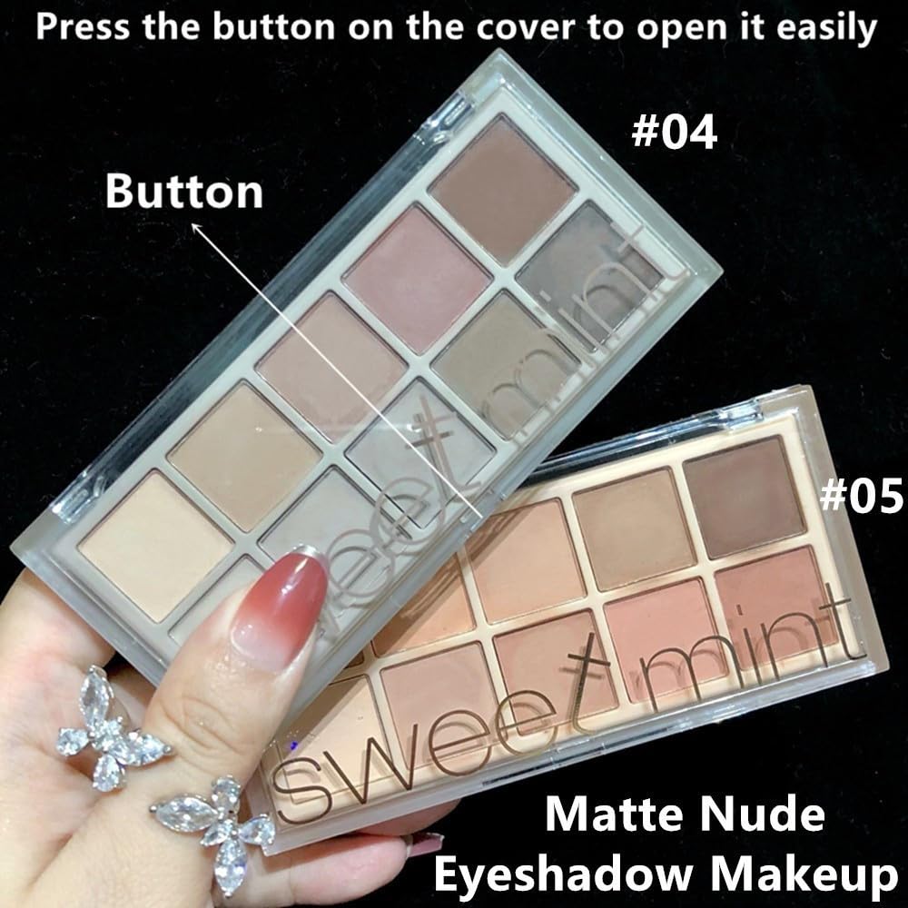 10 Colors Matte Eyeshadow Palette V842212