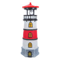 Solar Powered Waterproof LED Lighthouse Garden Statue L8953