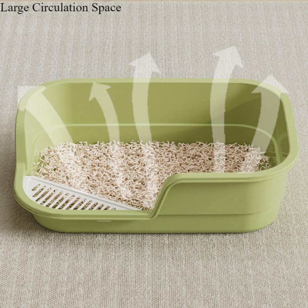 High Sides Low Entry Cat Litter Box J4527