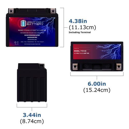 12v 11.2Ah 230CCA Battery W129