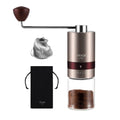 Gold Manual Stainless Steel Burr Coffee Grinder with Portable Bag U723657