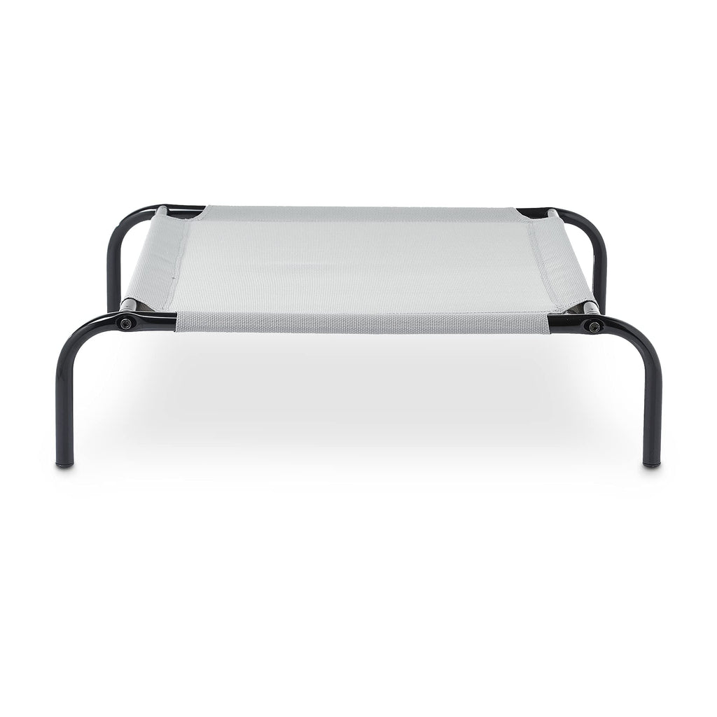 Elevated Dog Bed with Metal Frame, Grey N497417