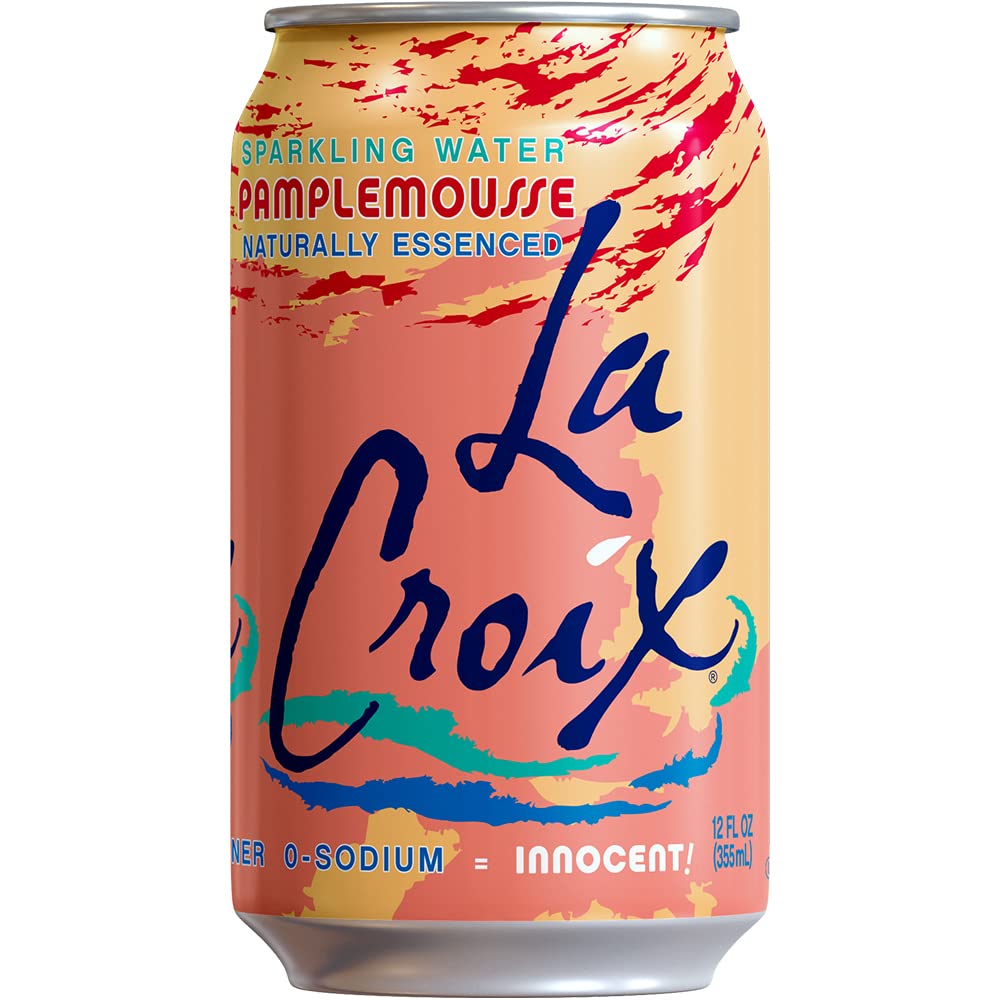 Sparkling Water, Grapefruit, 12 Fl Oz (Pack of 12) O454