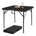 34" Black Folding Card Table W889