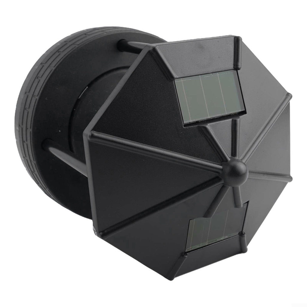 Black Solar Lighthouse Lawn Light A1296