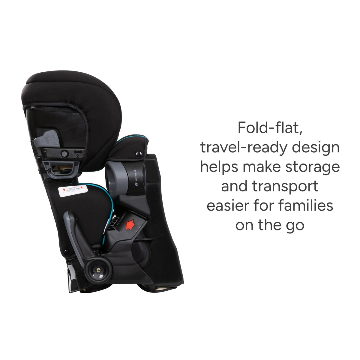 2-in-1 Folding Belt-Positioning Booster Seat O6638