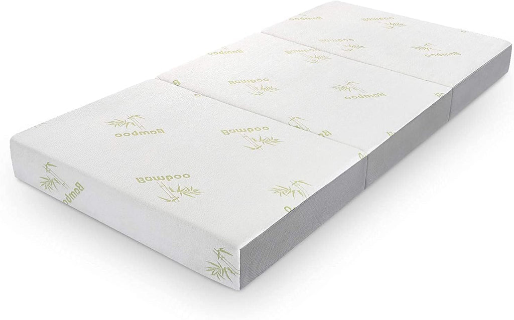 6 Inch Trifold Memory Foam Queen Mattress Q13052