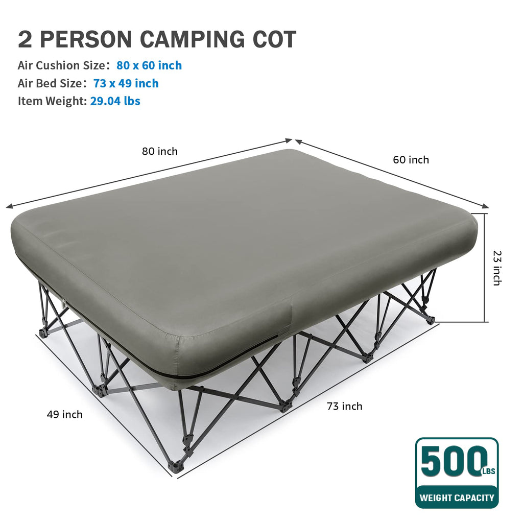 Camping Cot with Air Mattress B791