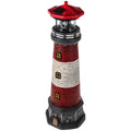 Solar Powered Lighthouse Statue Garden Decor L63819