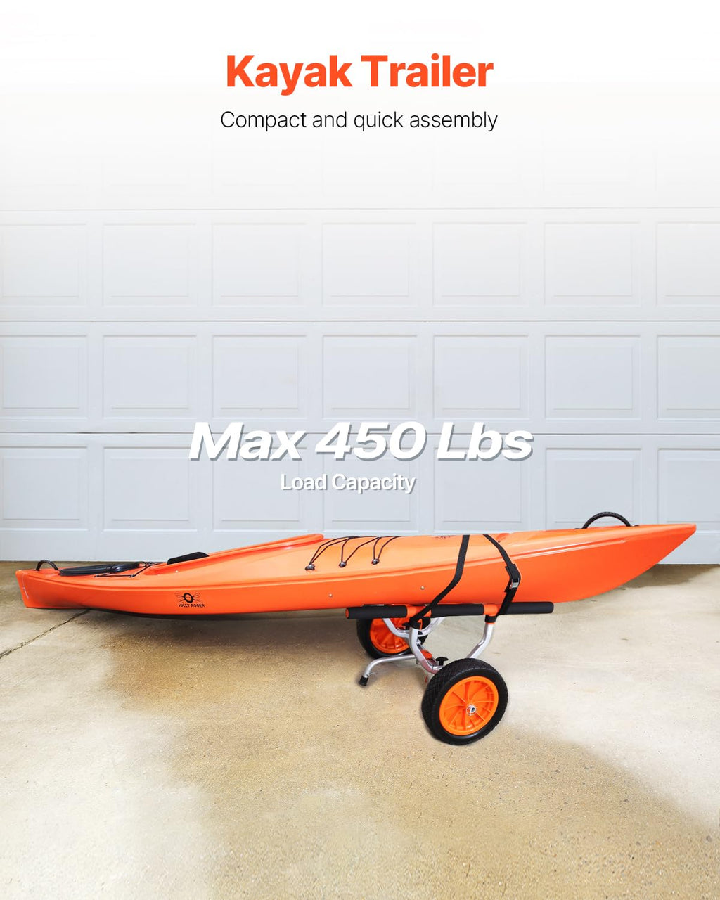 Heavy Duty 450 lbs Kayak Cart N2679