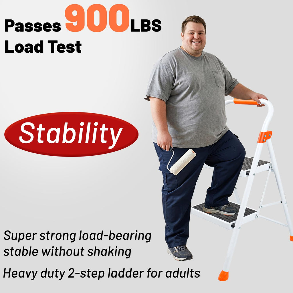2 Step Ladder Heavy Duty Step Stool I6698