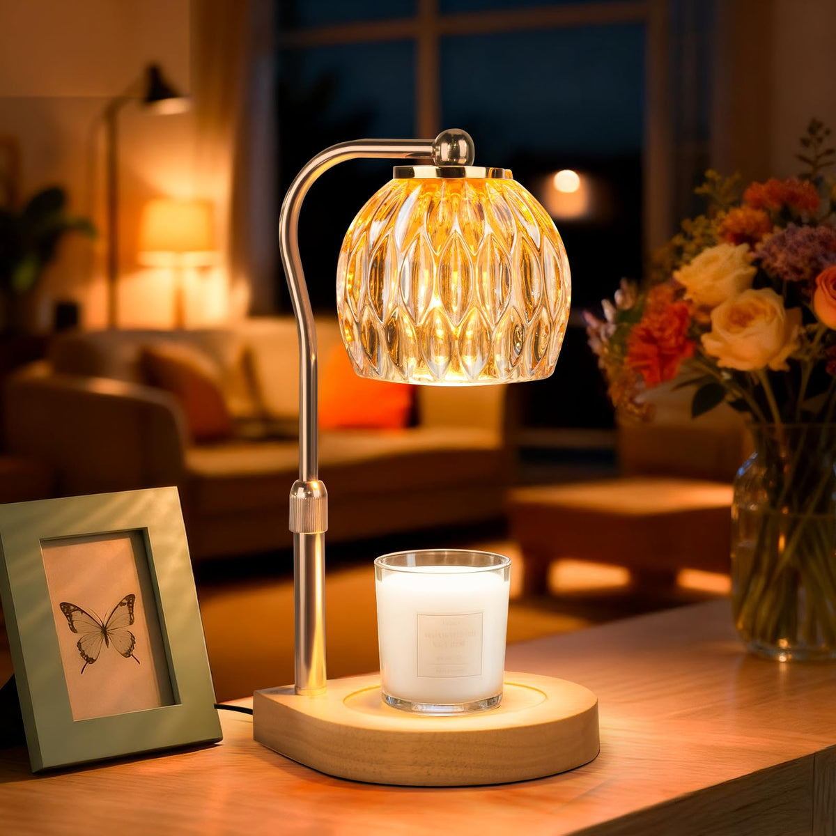 Candle Warmer Lamp with Timer and Dimmer S142