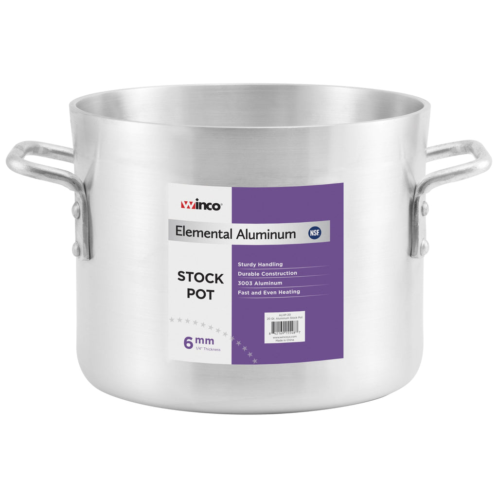 6.0mm Aluminum 60-Quart Stock Pot D93492