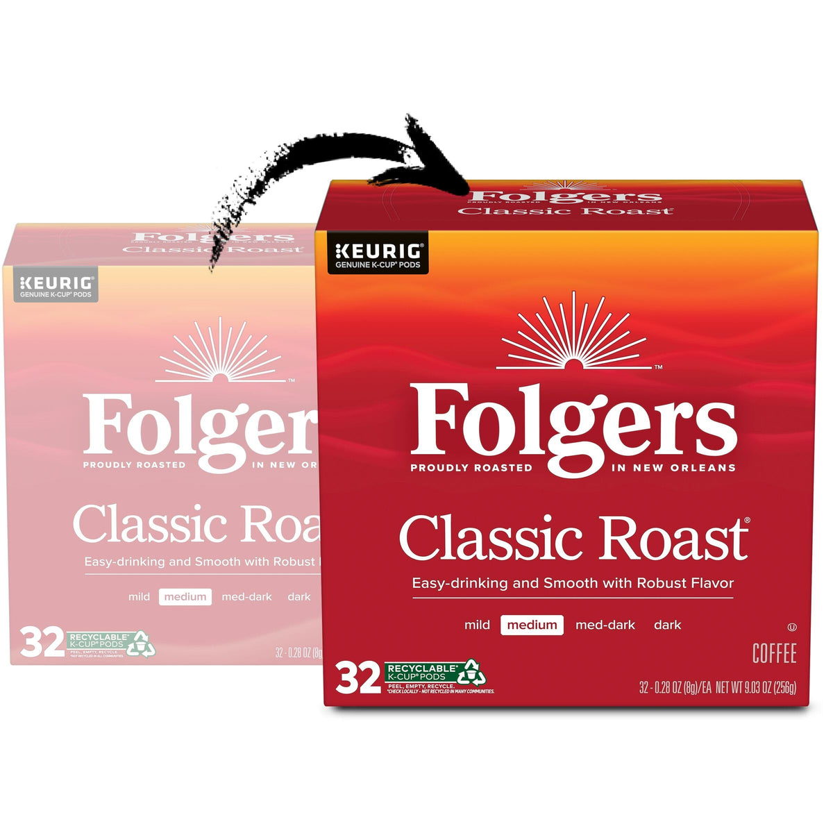 Medium Roast Coffee K-Cup Pods 128 Count A38365