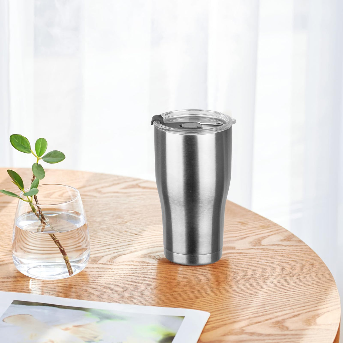 20oz Insulated Tumbler with Lid Straw R586