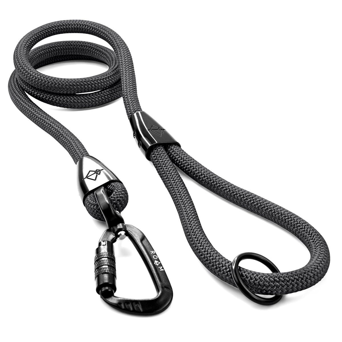Climbing Rope Leash with Autolocking Carabiner, 6ft A594379