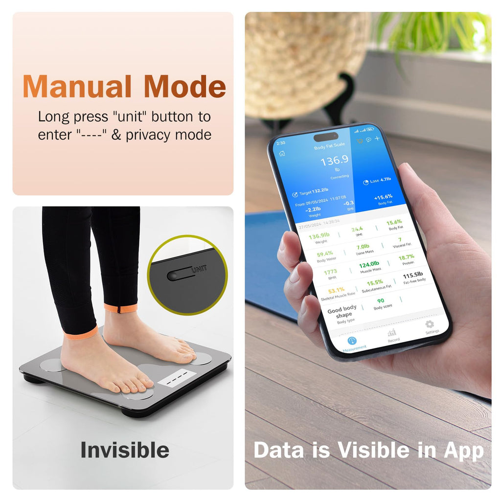 Smart Digital Bathroom Scale D63363