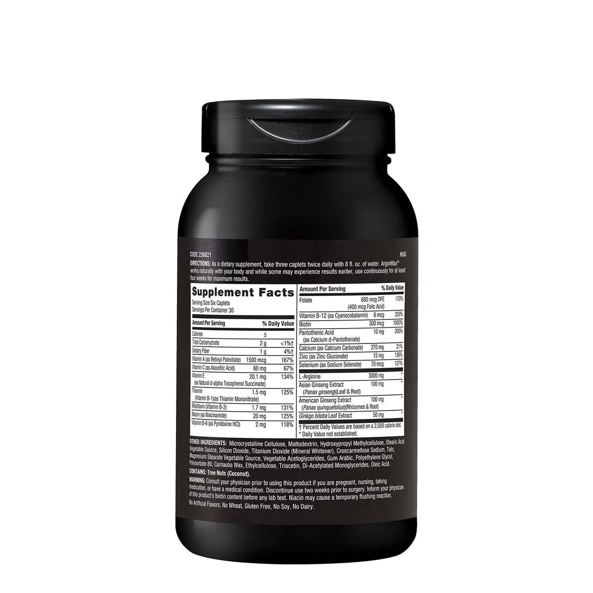 Sexual Health Supplement 180 Count W458734