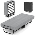 Folding Bed with Mattress F217171