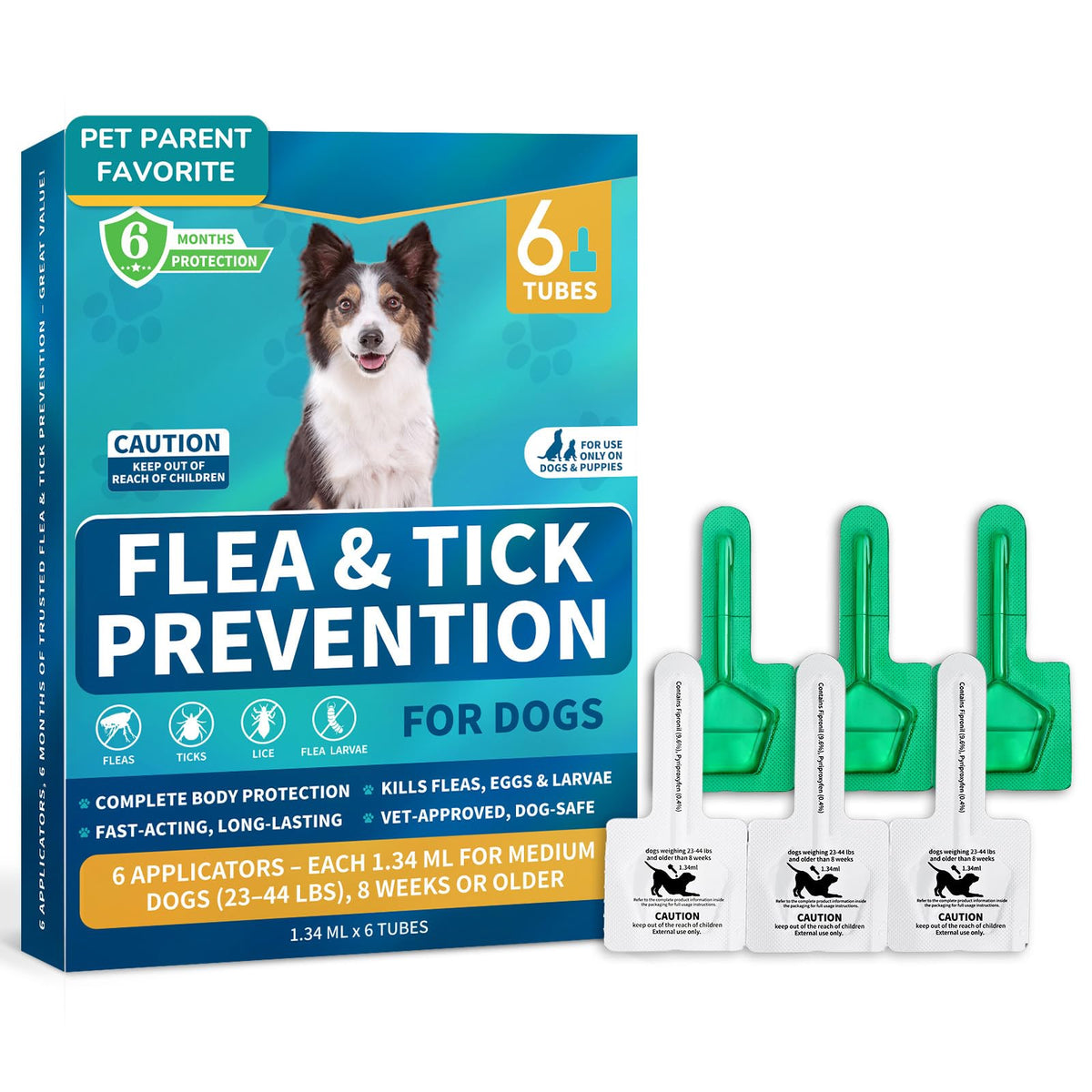 Flea and Tick Prevention for Medium Dogs O98400