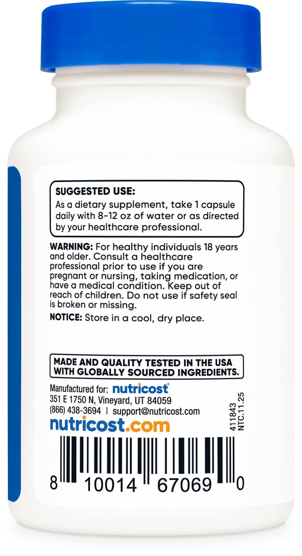 Tudca 500mg 30 Capsules Gluten Free S327
