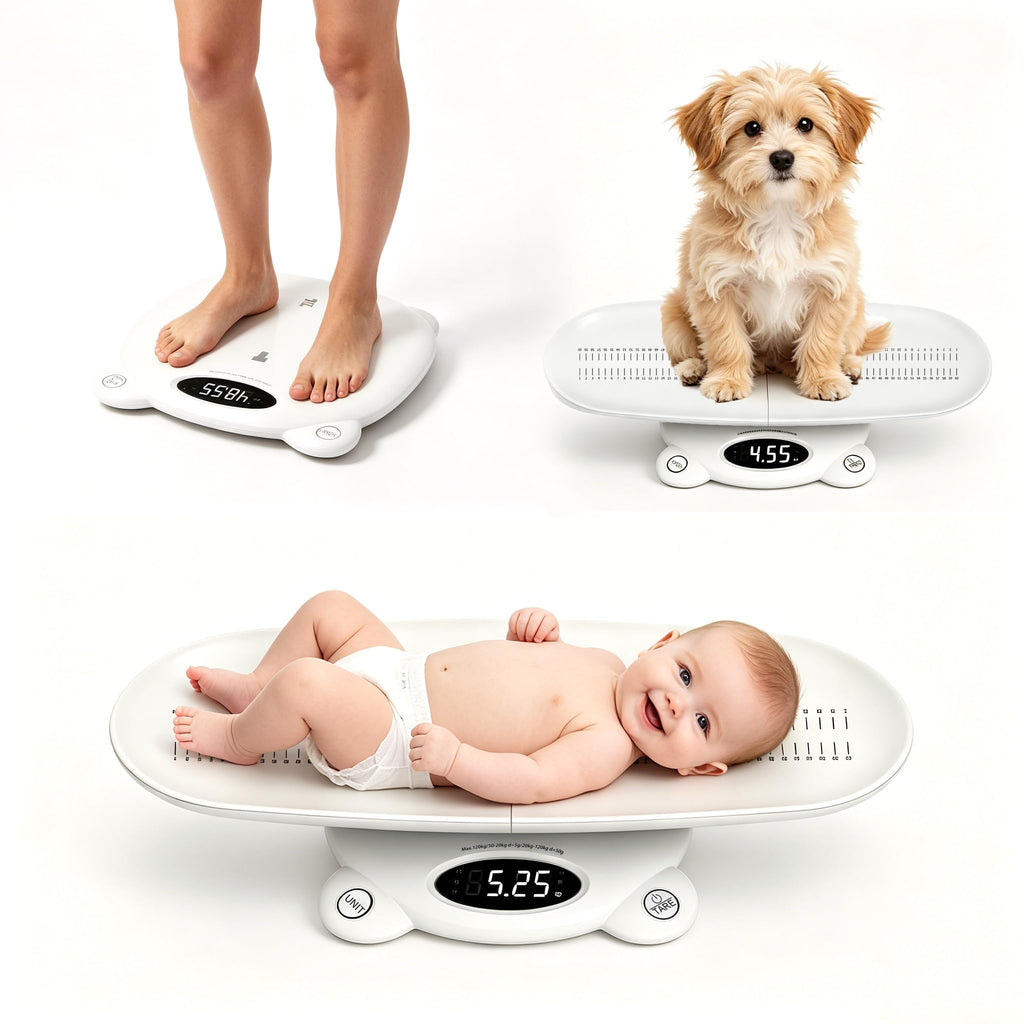 White Digital Baby Scale V5502