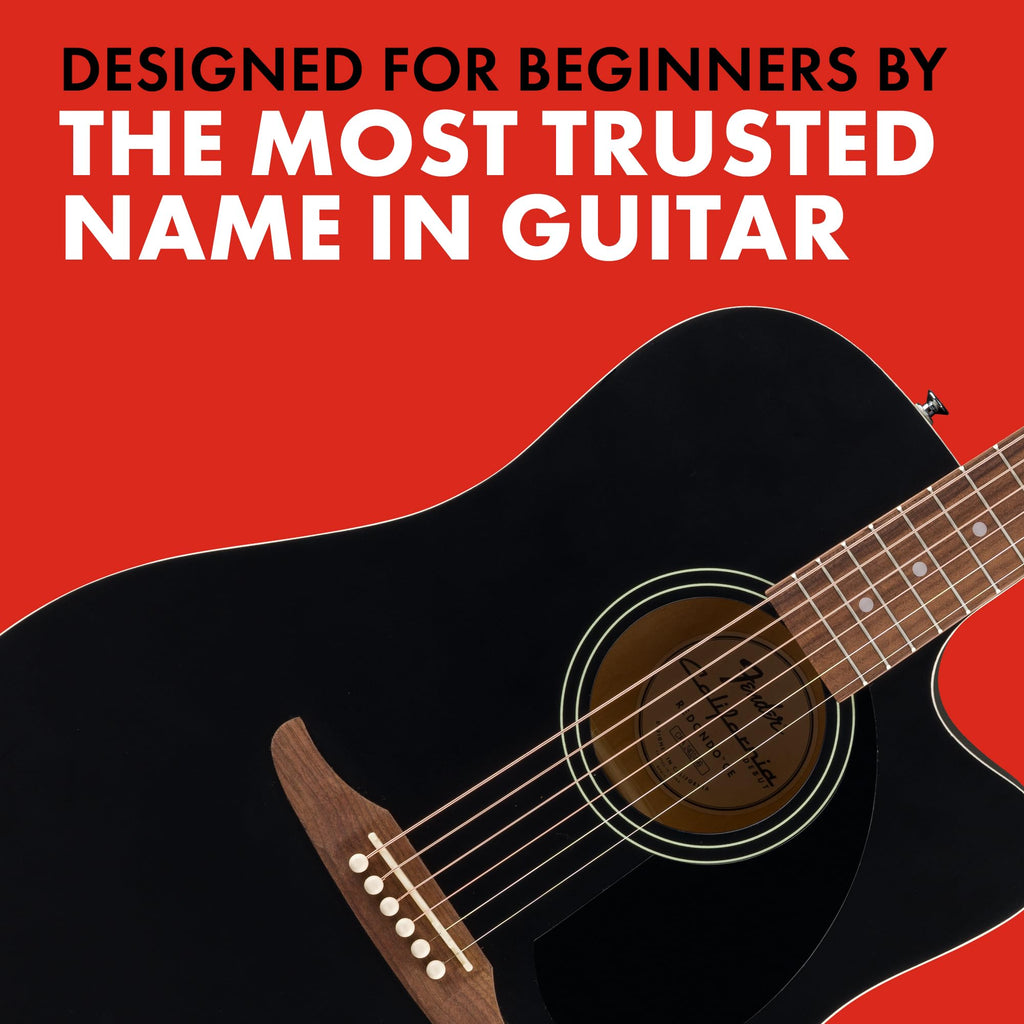 Black Acoustic Guitar L70308