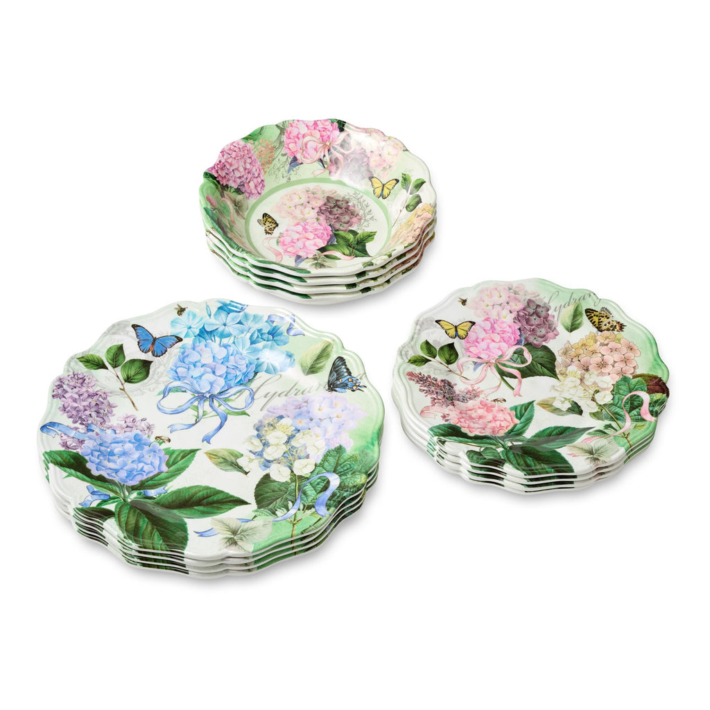 Melamine 12-Piece Dinnerware Set Service for 4 E8970