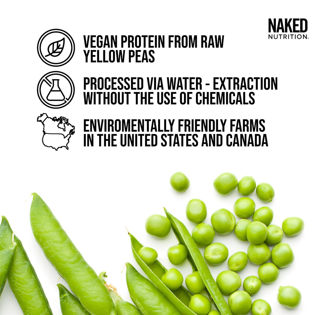 Pea Protein Powder 2LB and Powdered Peanut Butter 1.5LB Vegan Non-GMO Gluten Free T5161