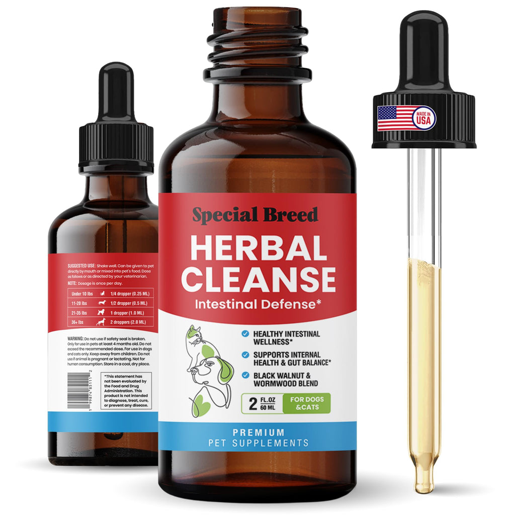2 oz Herbal Cleanse for Dogs & Cats L688