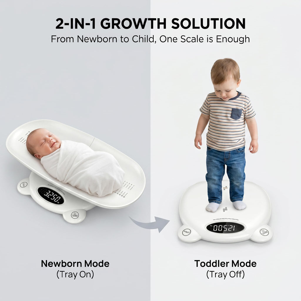 White Digital Baby Scale V5502