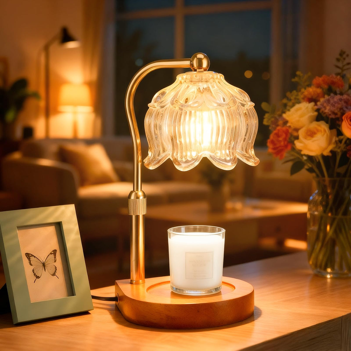 Candle Warmer Lamp with Timer and Dimmer S142