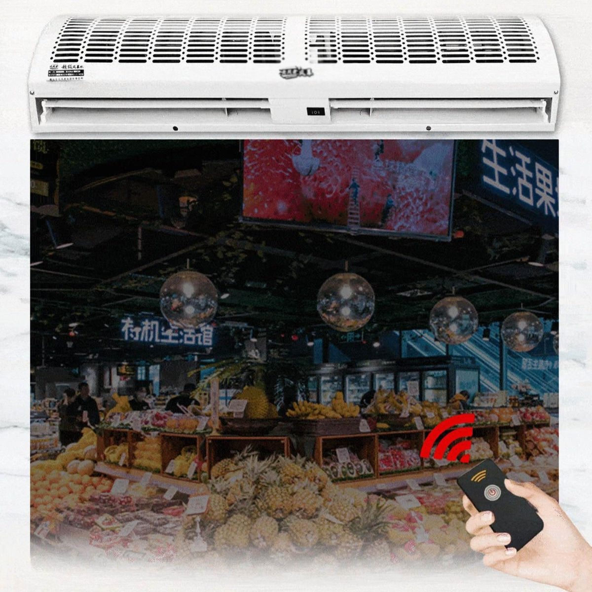 Commercial Mute Air Curtain Machine Q209829