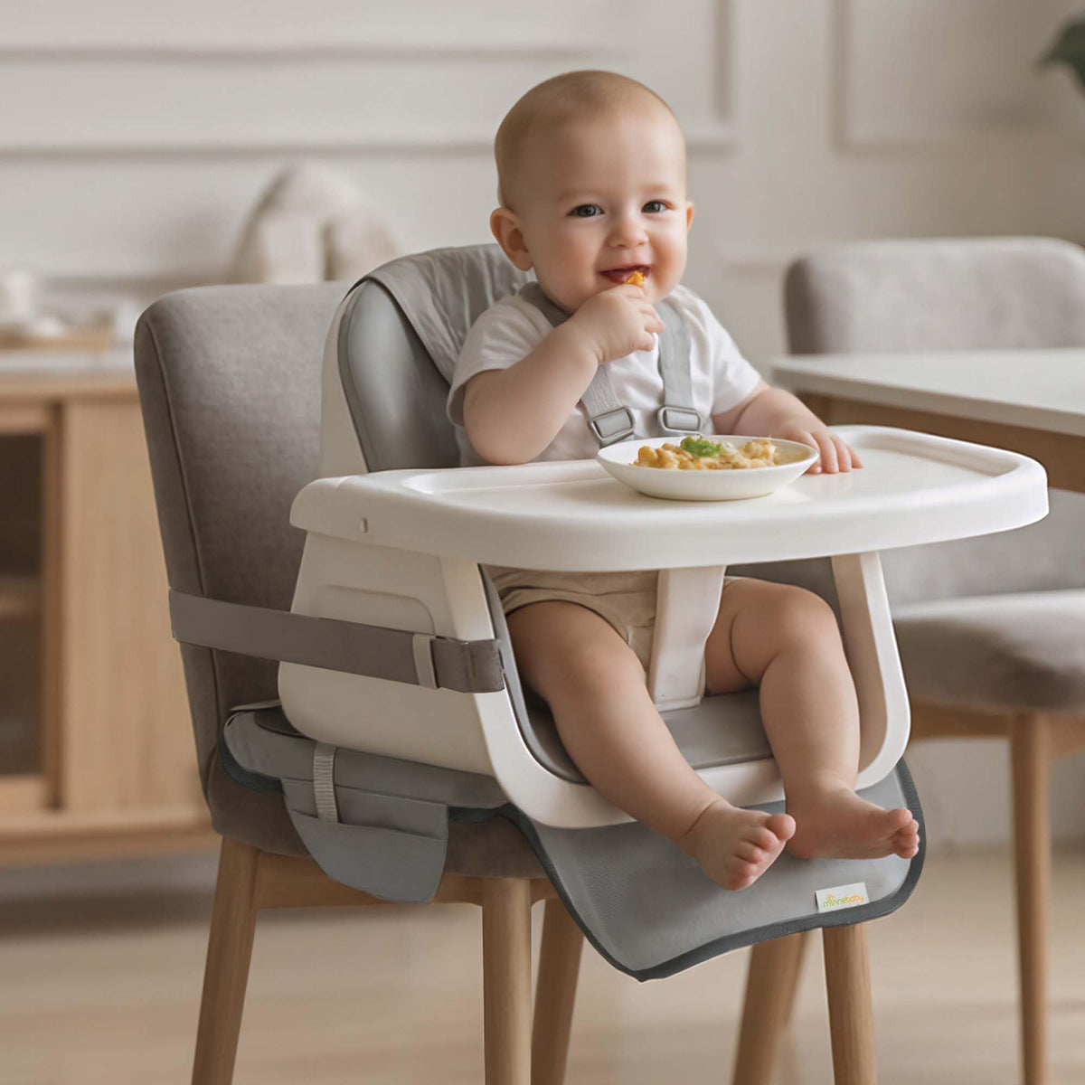 Extra Large Grey Booster Chair Protector Cover L136