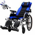 High Back Reclining Wheelchair with Elevating Leg Rests D279130